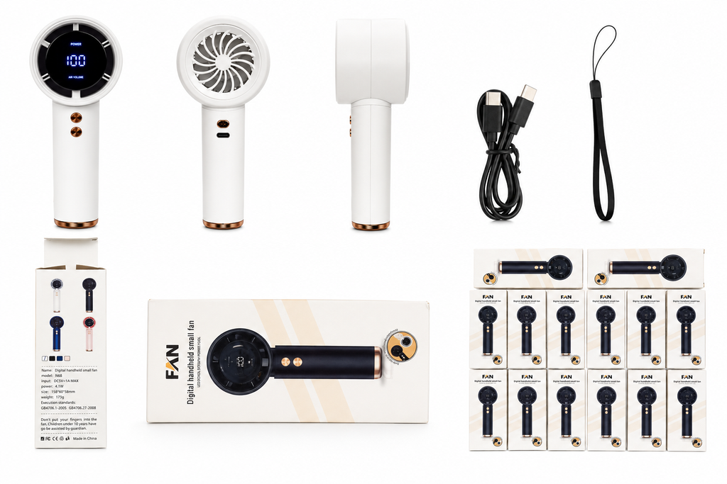 Ventilateur Portable Digital N68